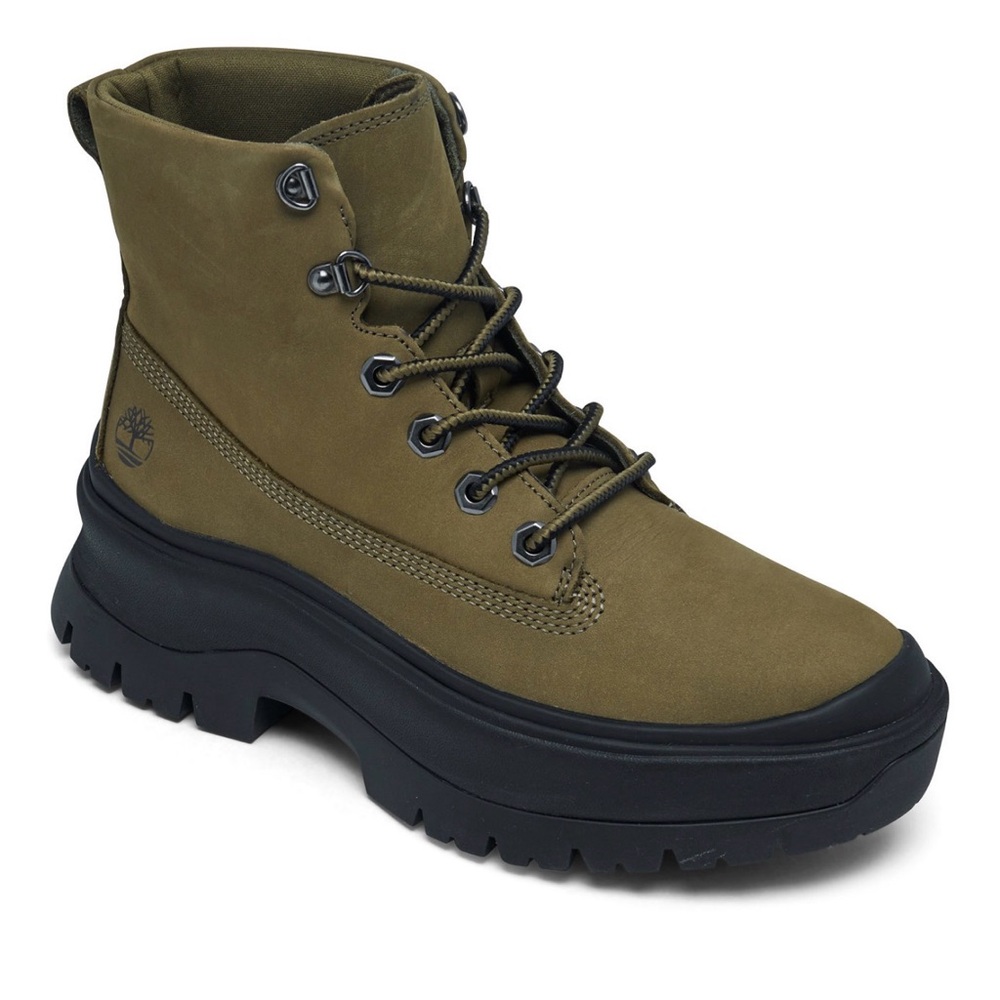Timberland Women's Roxie Lane Mid Lace-Up Winter Snow Boots SZ 8.5